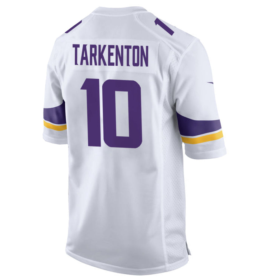 MN.Vikings #10 Fran Tarkenton Player White Home Game Football Jerseys football jersey product view 1