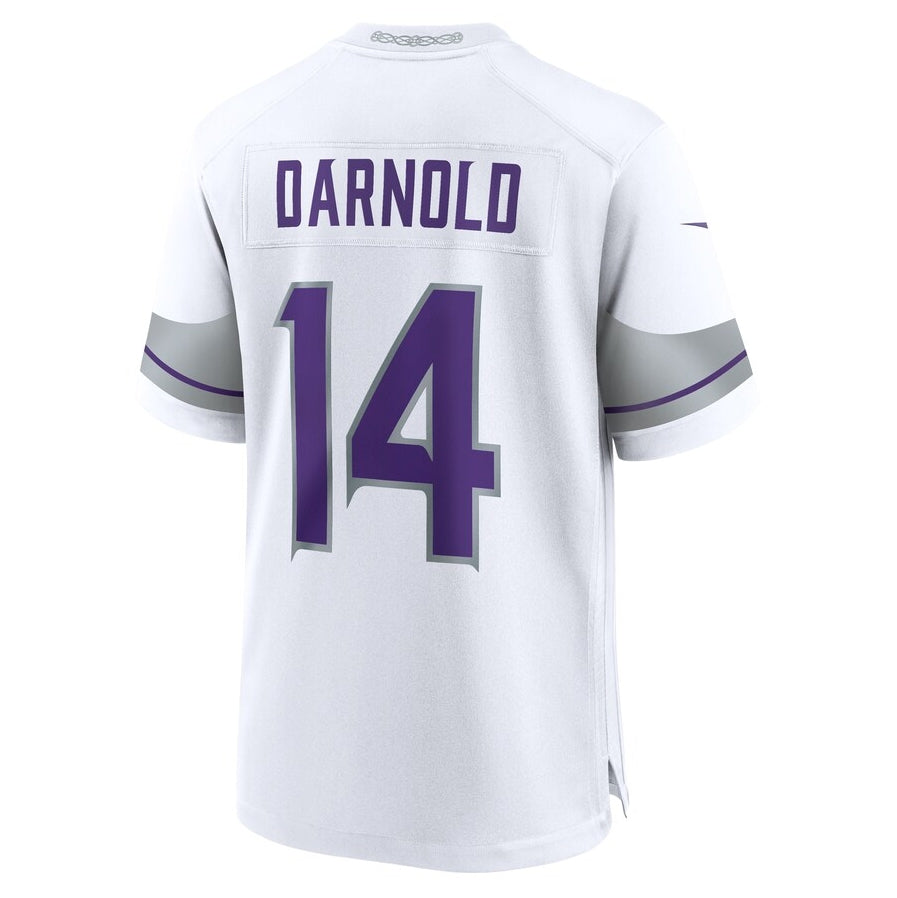 MN.Vikings #14 Sam Darnold Player White Game Player Stitched American Football Jerseys football jersey product view 1