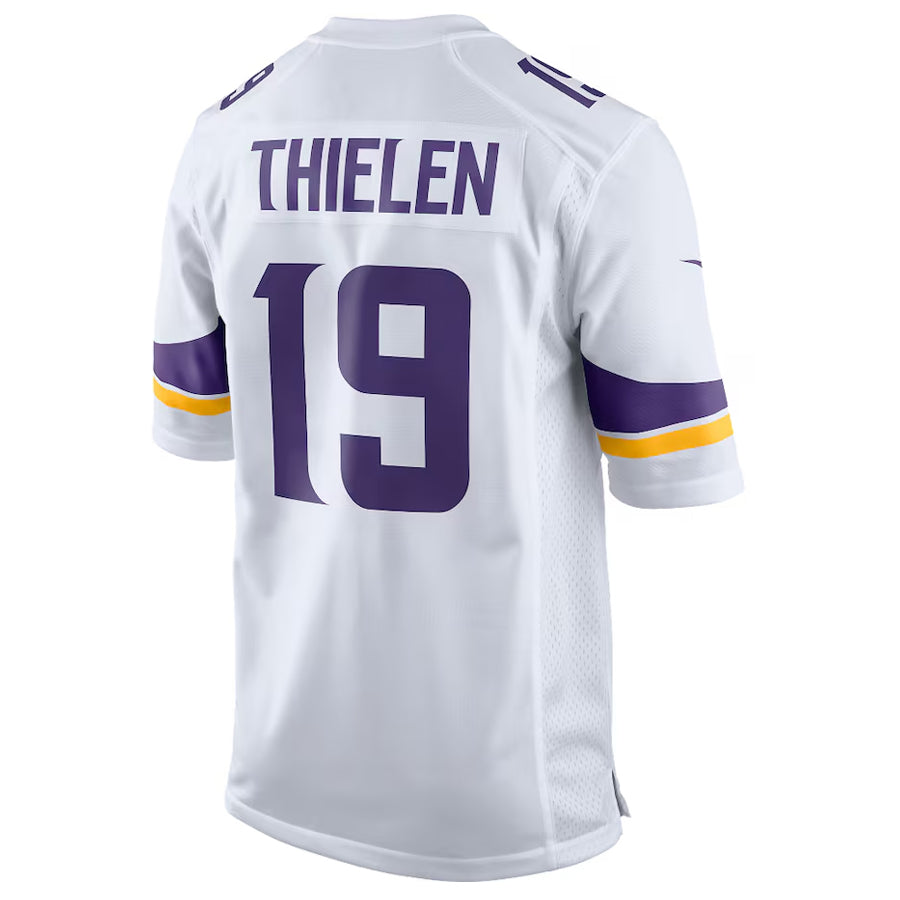 MN.Vikings #19 Adam Thielen Player White Home Game Football Jerseys football jersey product view 1