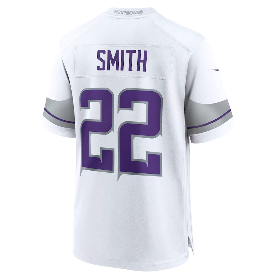 MN.Vikings #22 Harrison Smith Player White Game Stitched American Football Jerseys football jersey product view 1