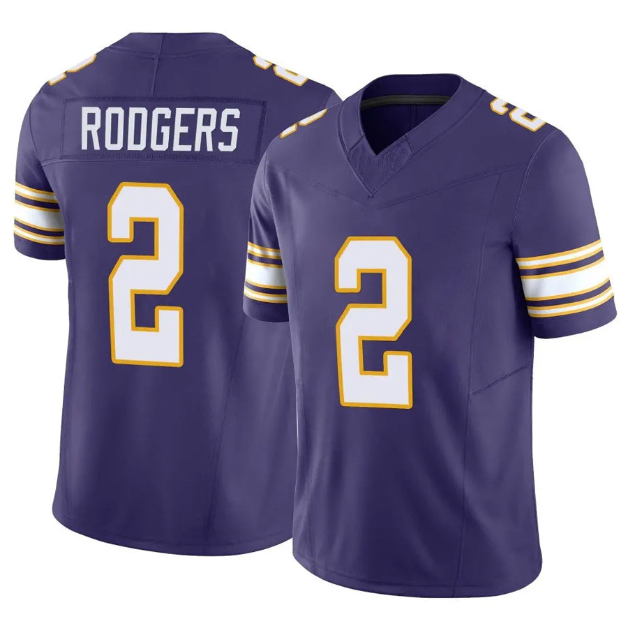 MN.Vikings #2 Isaiah Rodgers Player Purple Classic Vapor F.U.S.E. Limited Football Jerseys football jersey product view 1