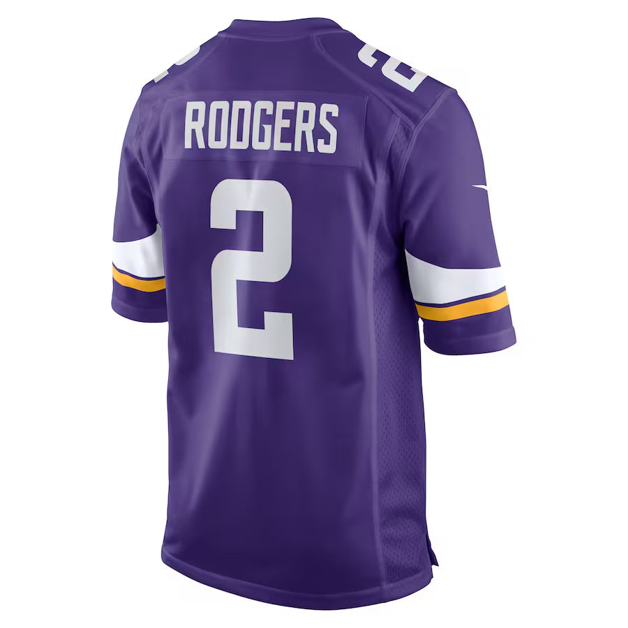 MN.Vikings #2 Isaiah Rodgers Player Purple Home Game Football Jerseys football jersey product view 1