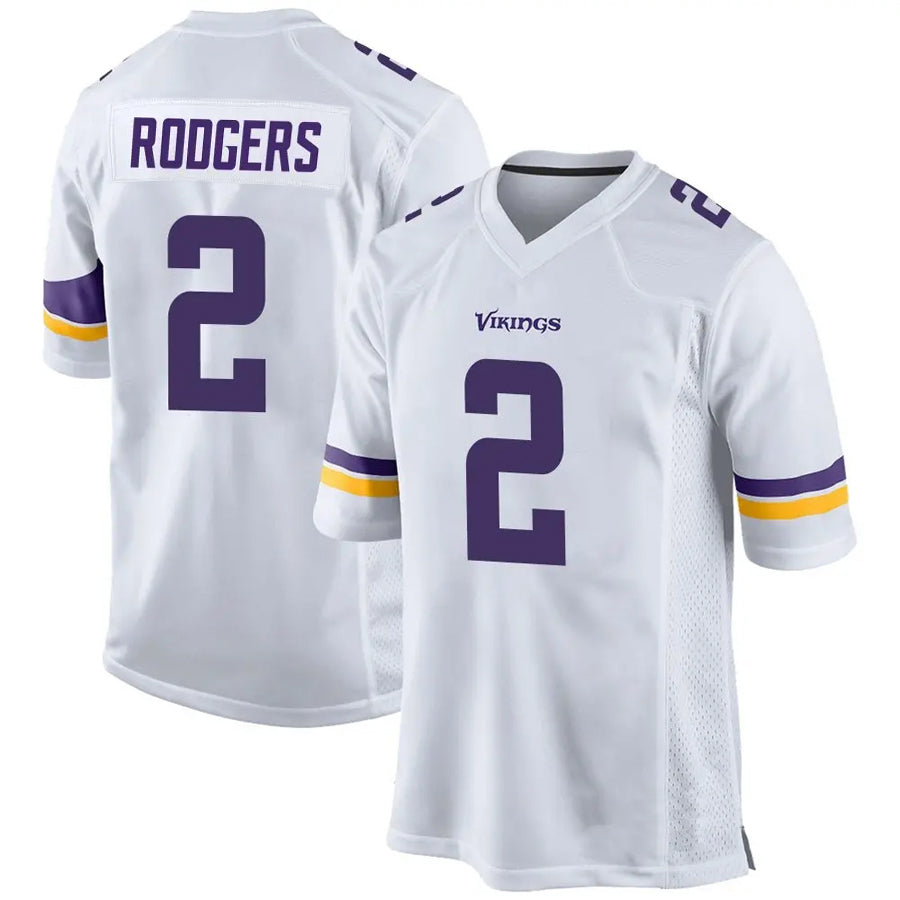 MN.Vikings #2 Isaiah Rodgers Player White Home Game Football Jerseys football jersey product view 1