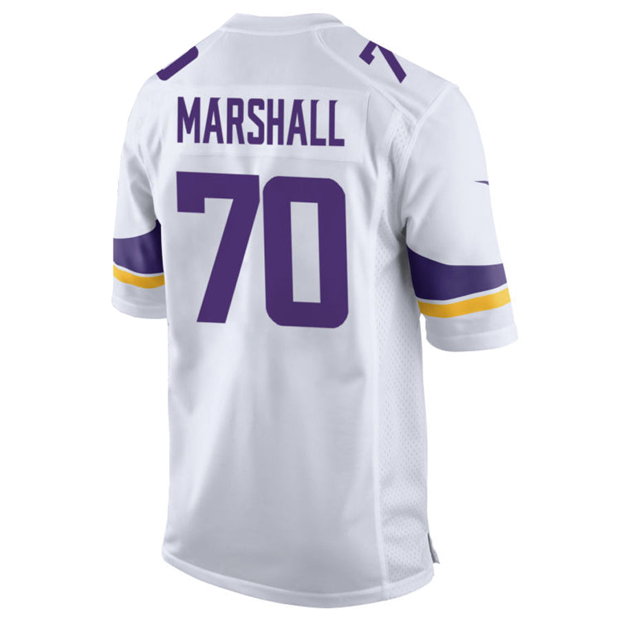 MN.Vikings #70 Jim Marshall Player White Home Game Football Jerseys football jersey product view 1