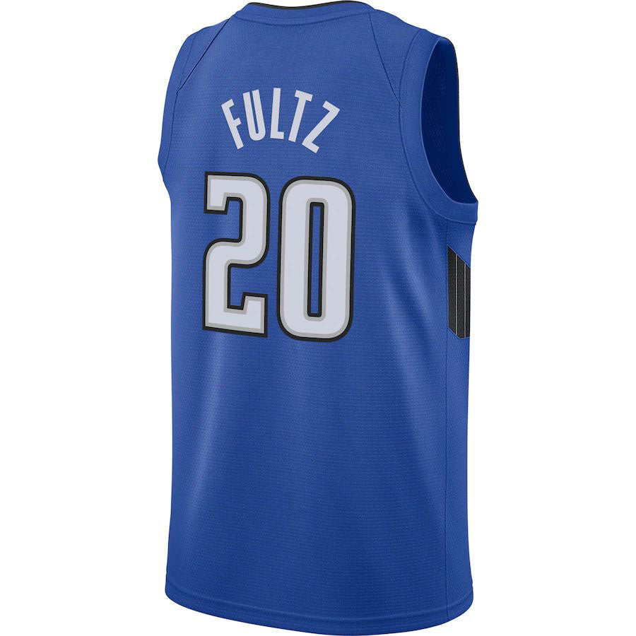 O.Magic #20 Markelle Fultz Jordan Brand 2020-21 Swingman Jersey Statement Edition Royal Stitched American Basketball Jersey basketball jersey product view 1