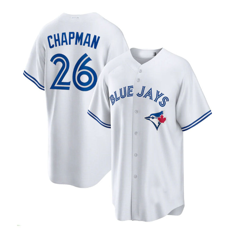 Toronto Blue Jays #26 Matt Chapman Replica Player Jersey - White Baseball Jerseys baseball jersey product view 1