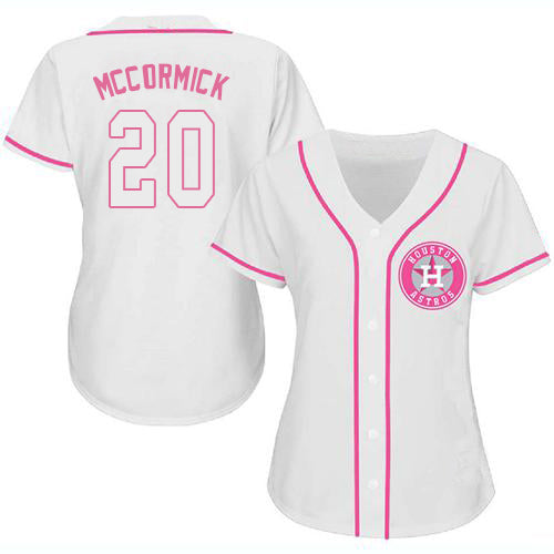 Baseball Jersey Houston Astros Chas McCormick White Fashion Stitched Jerseys baseball jersey product view 1