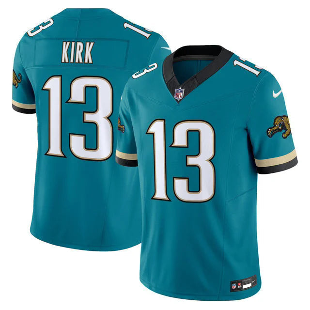 Christian Kirk Jacksonville Jaguars Prowler Throwback Jersey - Teal football jersey product view 1