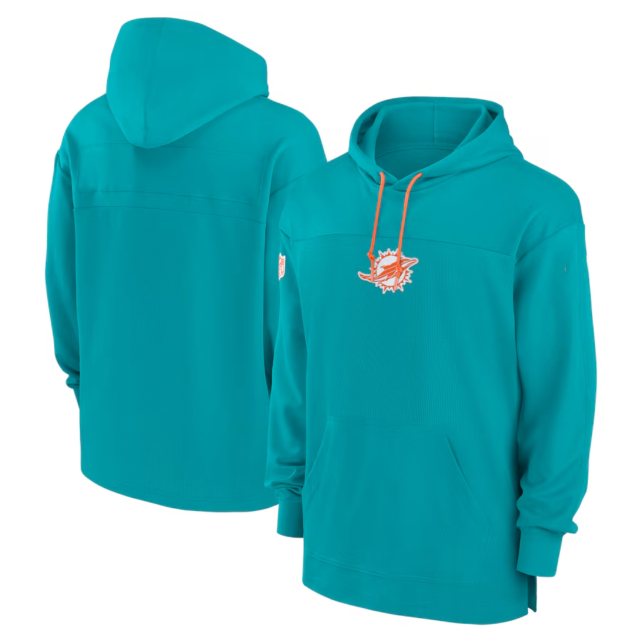 M.Dolphins Salute To Service Club Pullover Hoodie Player Game Jersey Stitched American Football Jerseys football jersey product view 1