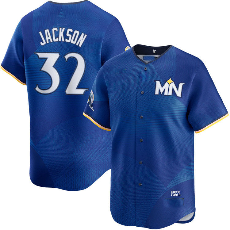 Minnesota Twins #32 Jay Jackson City Connect Limited Baseball Jersey baseball jersey product view 1