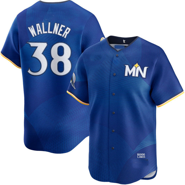 Minnesota Twins #38 Matt Wallner City Connect Limited Baseball Jersey baseball jersey product view 1