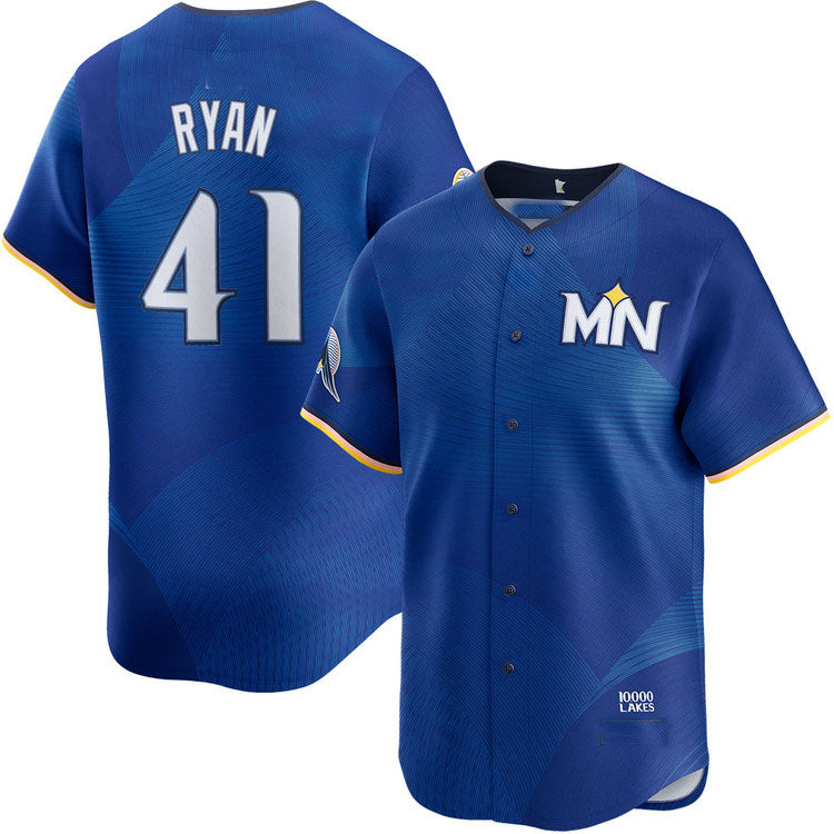 Minnesota Twins #41 Joe Ryan City Connect Limited Baseball Jersey baseball jersey product view 1