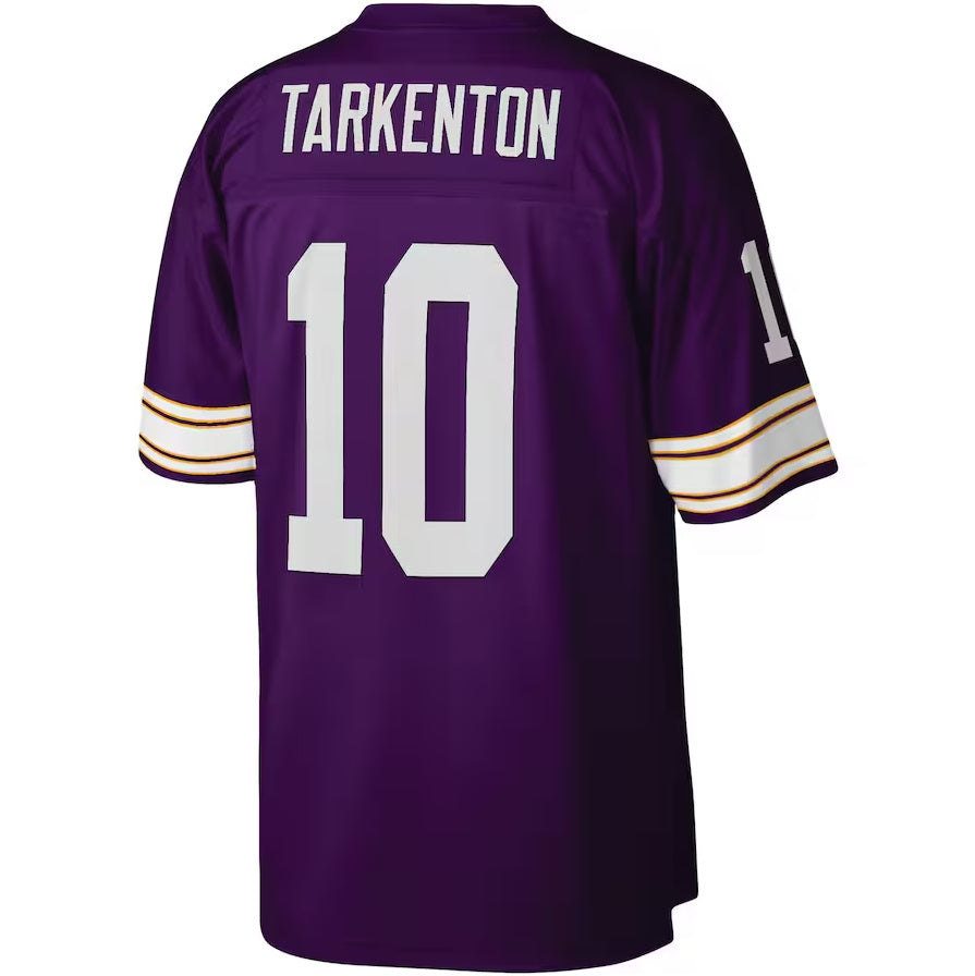 MN.Vikings #10 Fran Tarkenton Player Legacy Replica Jersey - Purple Stitched American Football Jerseys football jersey product view 1