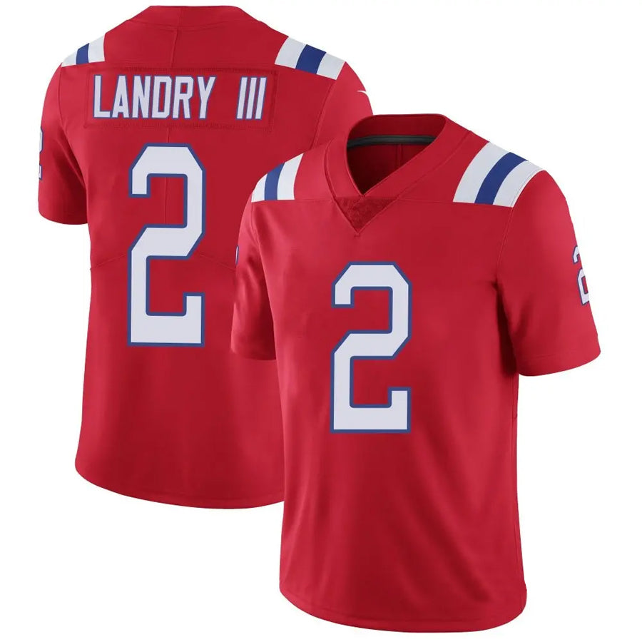 NE.Patriots #2 Harold Landry III Player Red Vapor Limited Football Jerseys football jersey product view 1