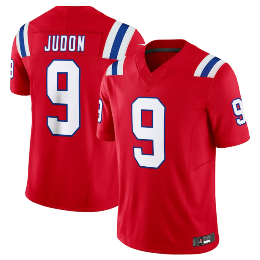 #9 Matthew Judon Player NE.Patriots Red Vapor F.U.S.E. Limited Football Jerseys football jersey product view 2