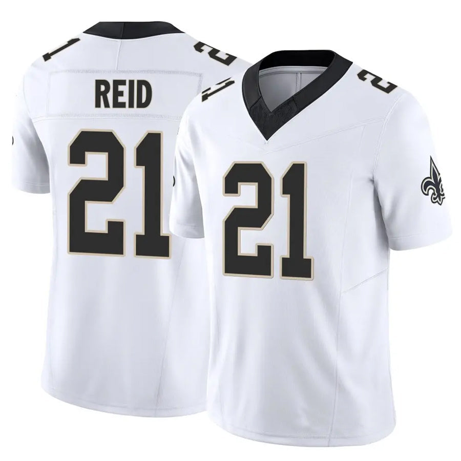 NO.Saints #21 Justin Reid Player White Vapor Limited Football Jerseys football jersey product view 1