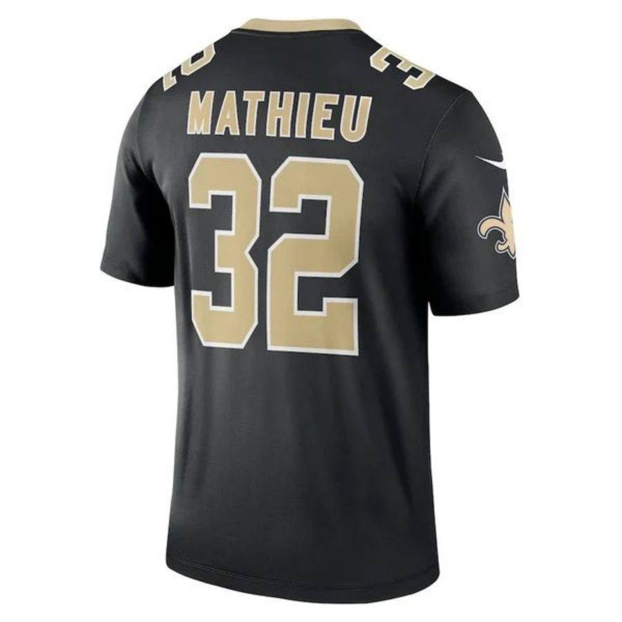 #32 Tyrann Mathieu Player NO.Saints Black Vapor F.U.S.E. Limited Football Jerseys football jersey product view 1