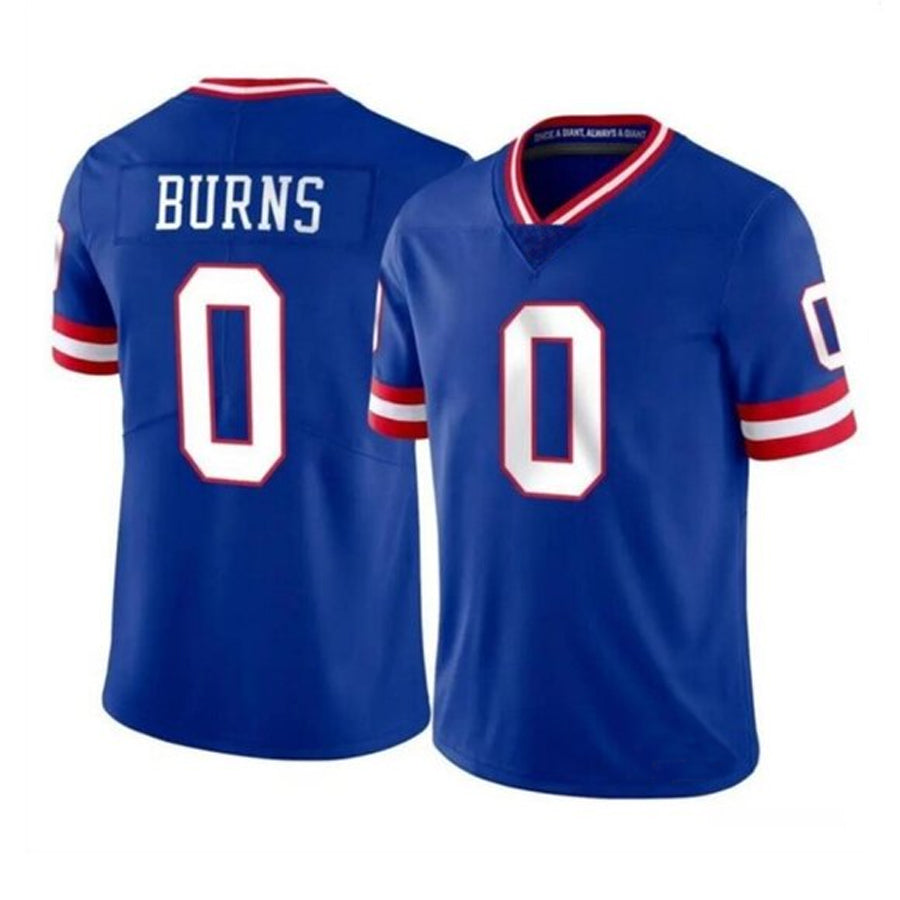 NY.Giants #0 Brian Burns Player Royal Vapor Limited Football Jerseys football jersey product view 1