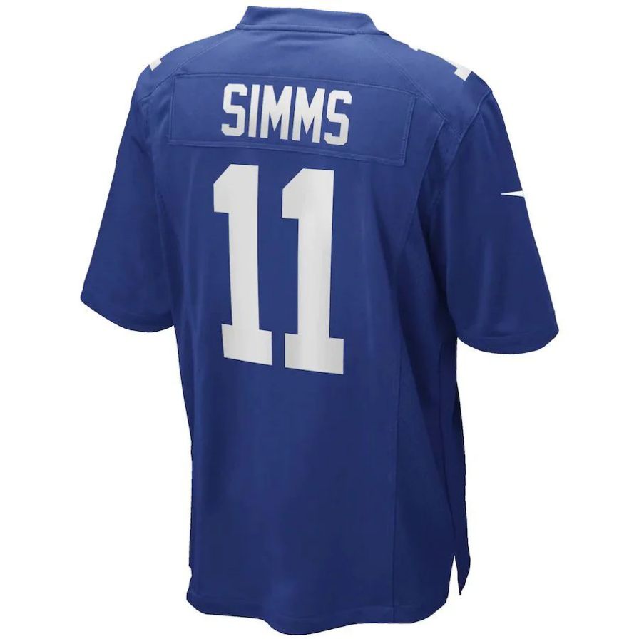 #11 Phil Simms Player NY.Giants Royal Game Football Jerseys football jersey product view 1