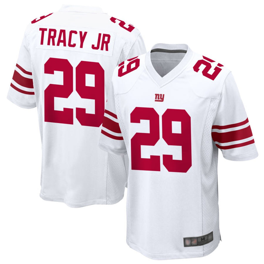 NY.Giants #29 Tyrone Tracy Jr. Player White Game Football Jerseys football jersey product view 1