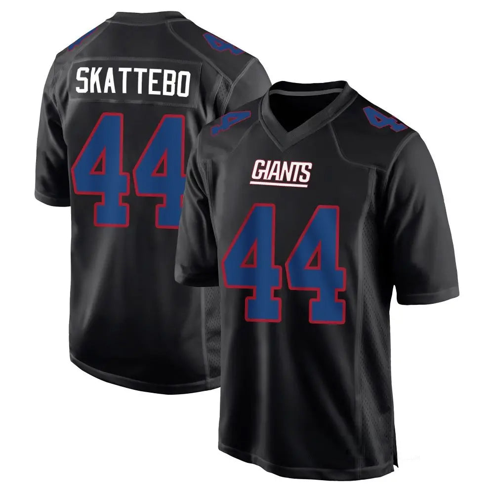 NY.Giants #44 Cam Skattebo Player Black Fashion Game Football Jerseys football jersey product view 1