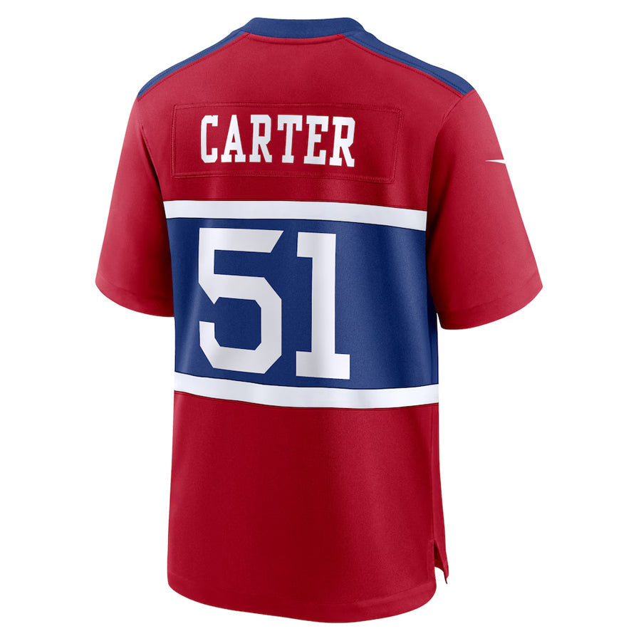 NY.Giants #51 Abdul Carter Player Red Home Game Football Jerseys football jersey product view 1