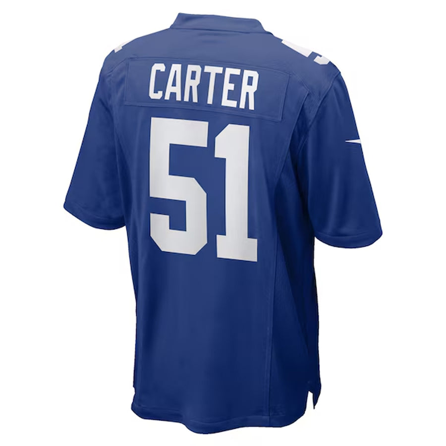 NY.Giants #51 Abdul Carter Player Royal Game Football Jerseys football jersey product view 1