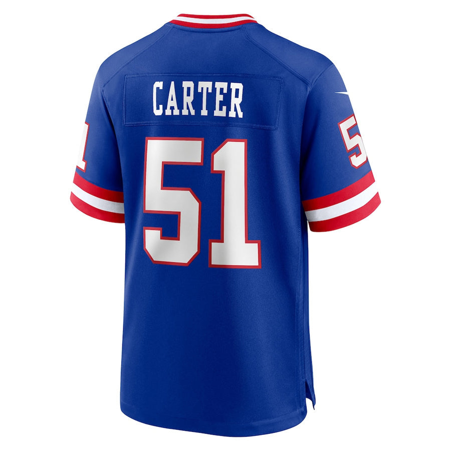 NY.Giants #51 Abdul Carter Player Royal Home Game Football Jerseys football jersey product view 1