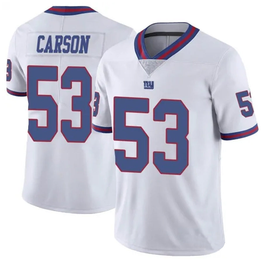 NY.Giants #53 Harry Carson Player White Vapor Limited Football Jerseys football jersey product view 1