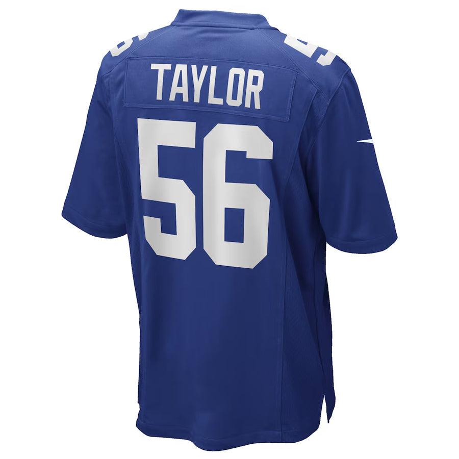 NY.Giants #56 Lawrence Taylor Player Royal Game Football Jerseys football jersey product view 1