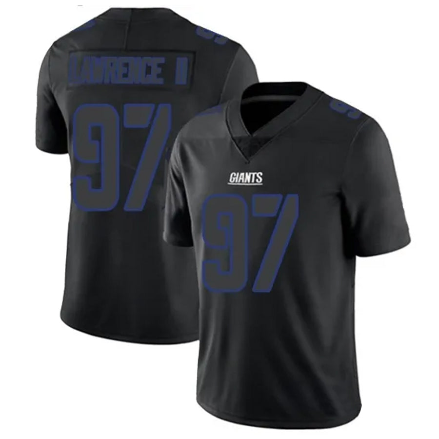 NY.Giants #97 Dexter Lawrence II Player Limited Black Impact Football Jerseys football jersey product view 1