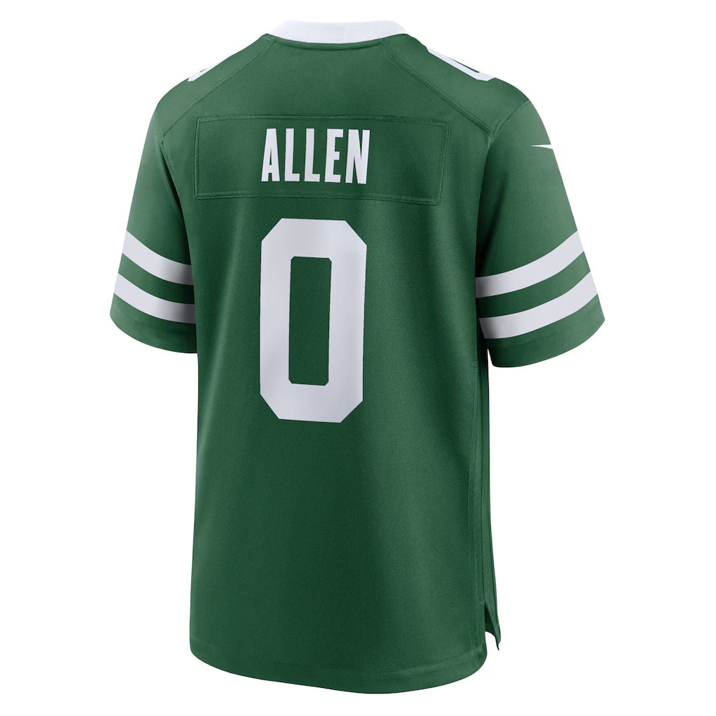 NY.Jets #0 Braelon Allen Player Green Home Game Football Jerseys football jersey product view 1