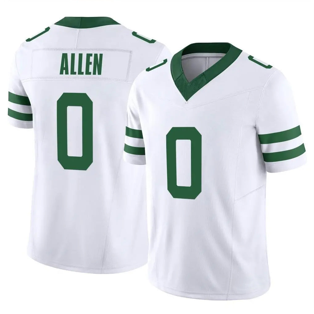 NY.Jets #0 Braelon Allen Player White Vapor F.U.S.E. Limited Football Jerseys football jersey product view 1