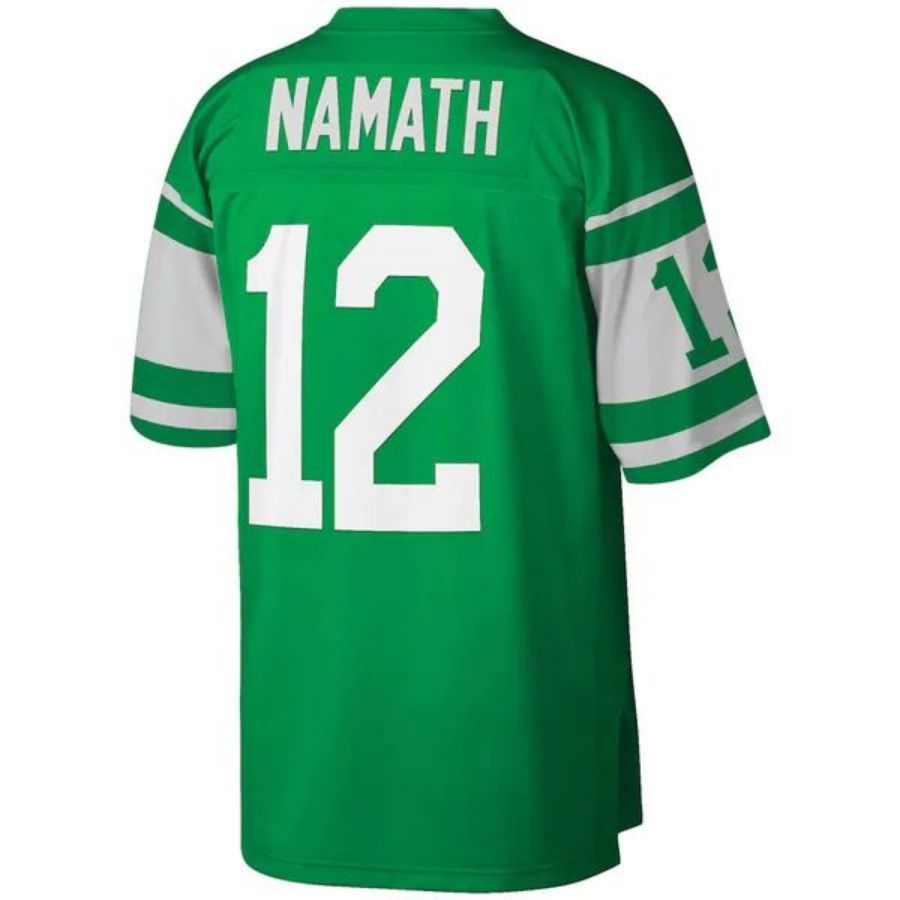 NY.Jets #12 Joe Namath Player Kelly Green Legacy Replica Jersey Stitched American Football Jerseys football jersey product view 1