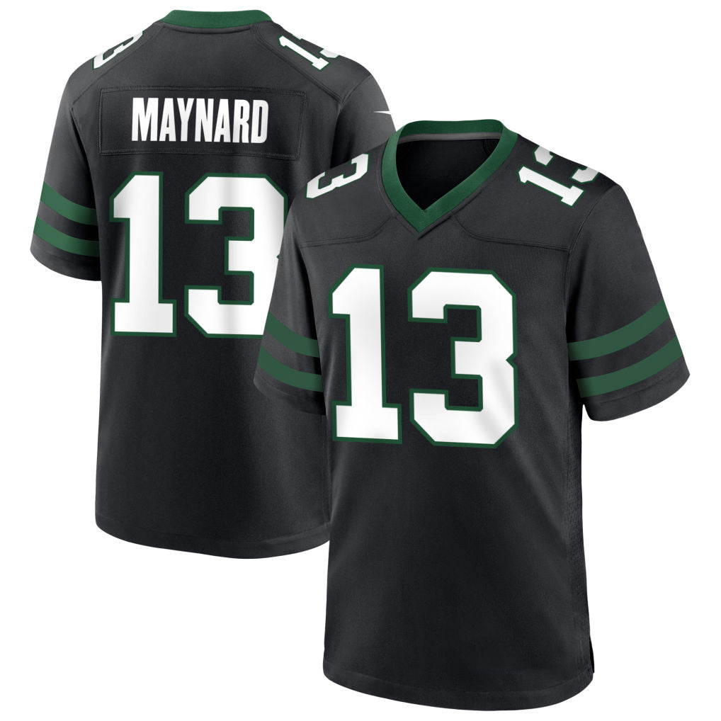 NY.Jets #13 Don Maynard Player Black Home Game Football Jerseys football jersey product view 1