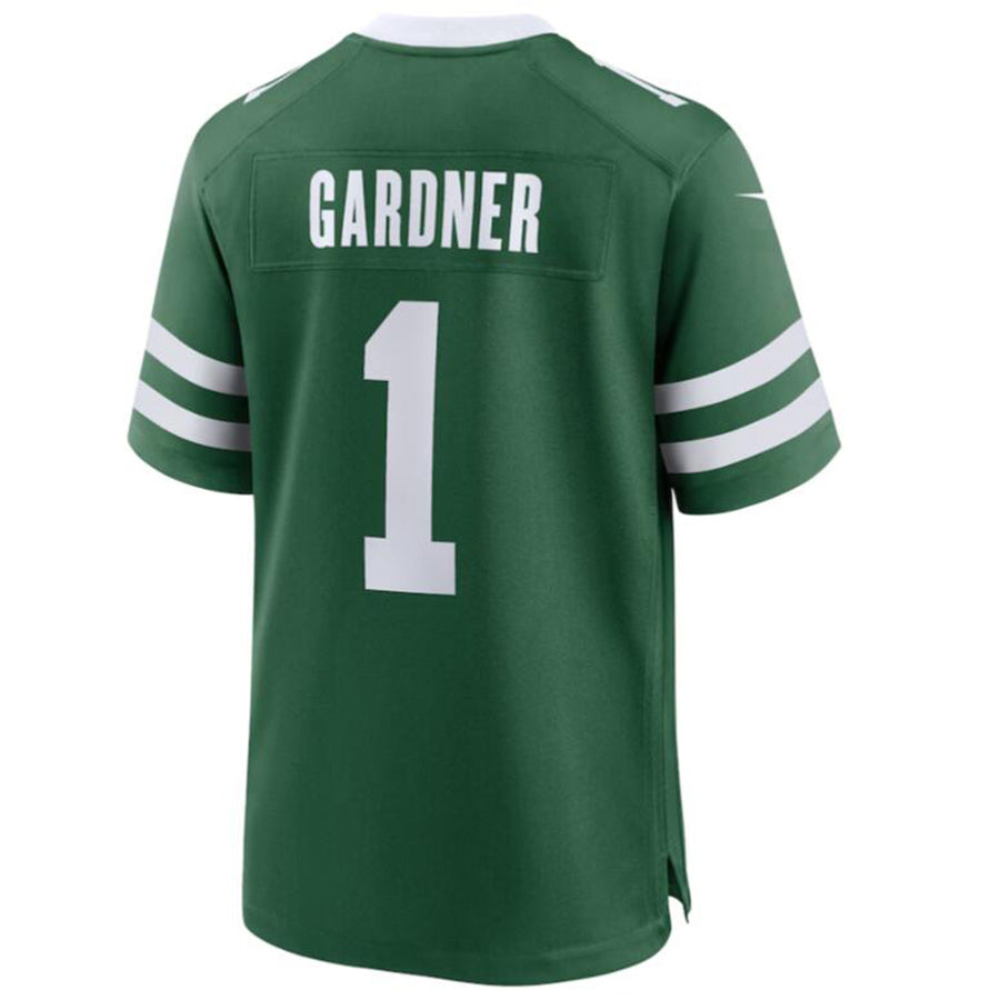 #1 Ahmad Sauce Gardner Player NY.Jets Legacy Green Game Football Jerseys football jersey product view 1