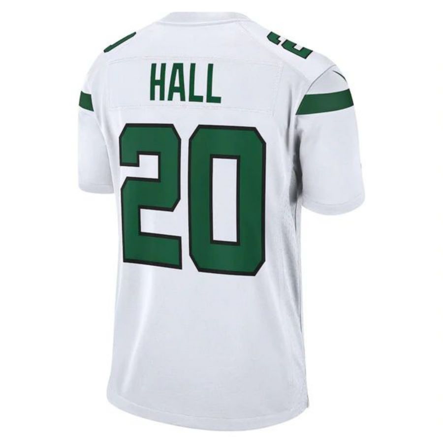 NY.Jets #20 Breece Hall Player White Game Football Jerseys football jersey product view 1