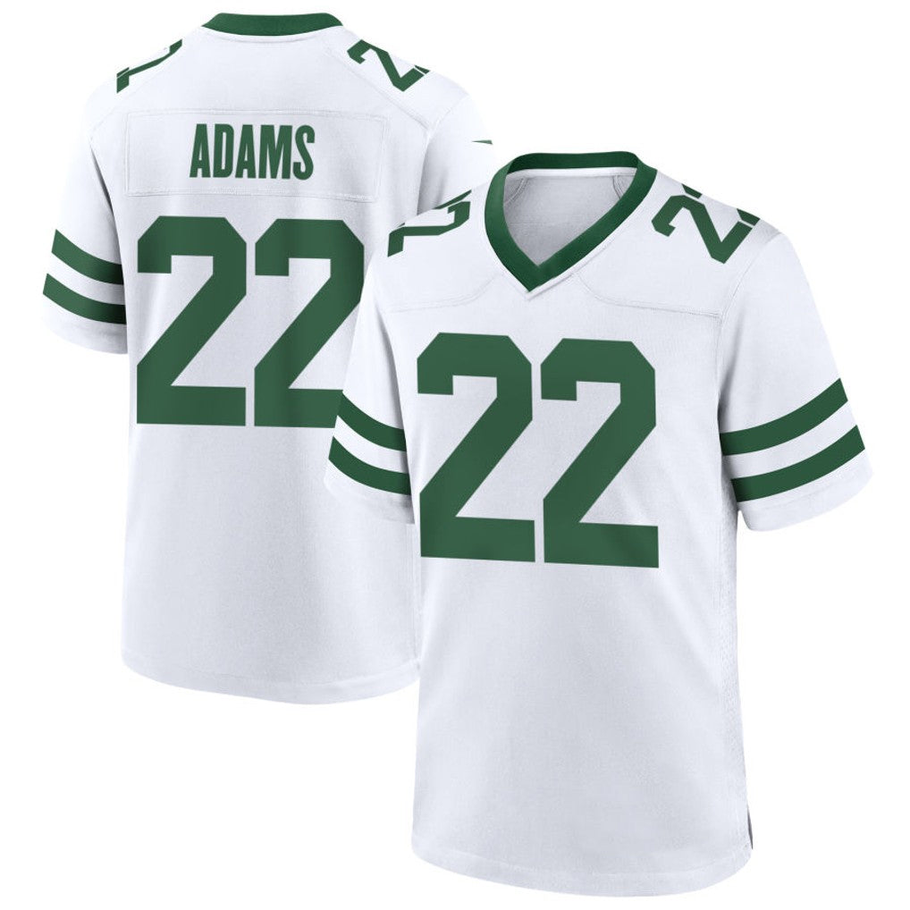 NY.Jets #22 Tony Adams Player White Home Game Football Jerseys football jersey product view 1