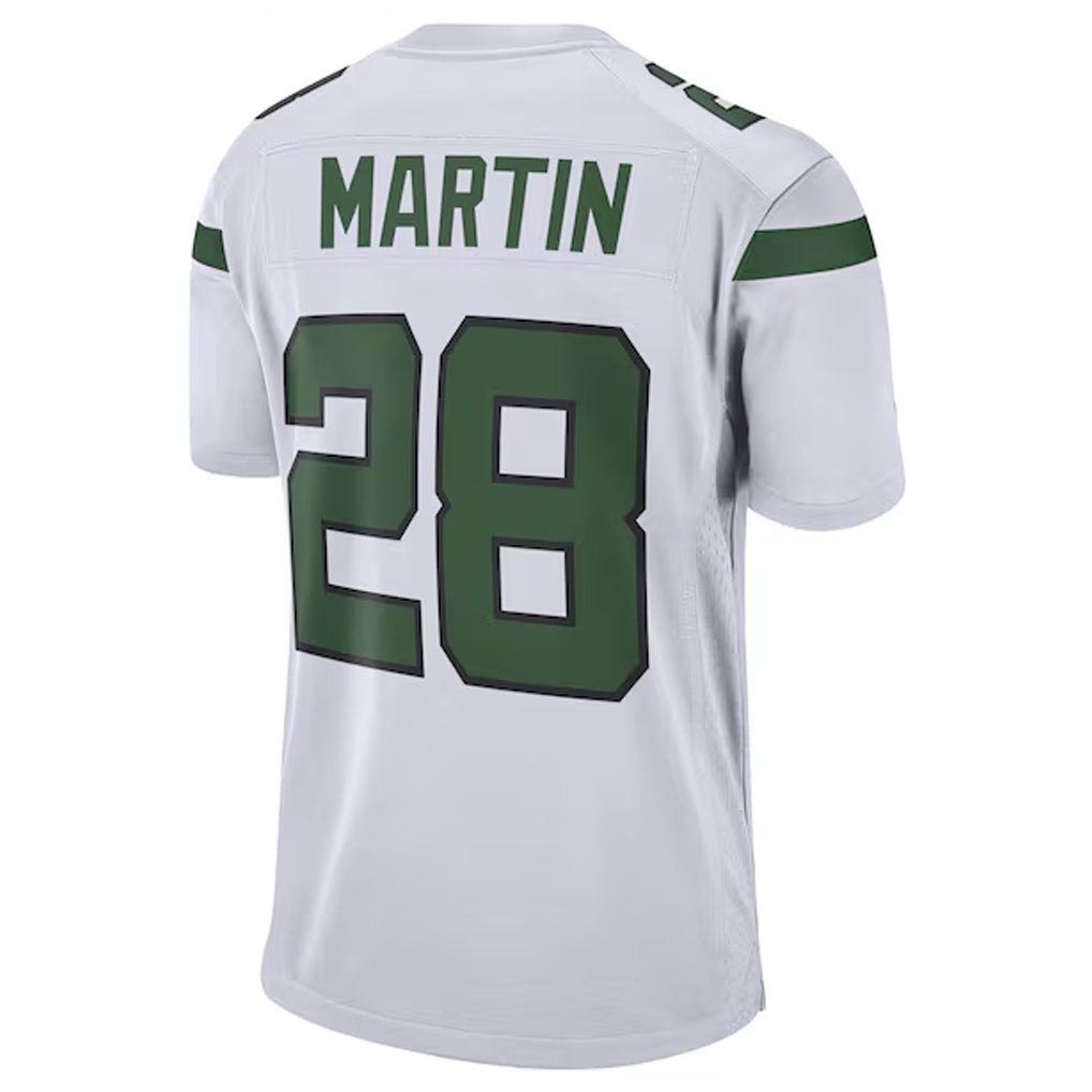 NY.Jets #28 Curtis Martin Player White Game Football Jerseys football jersey product view 1