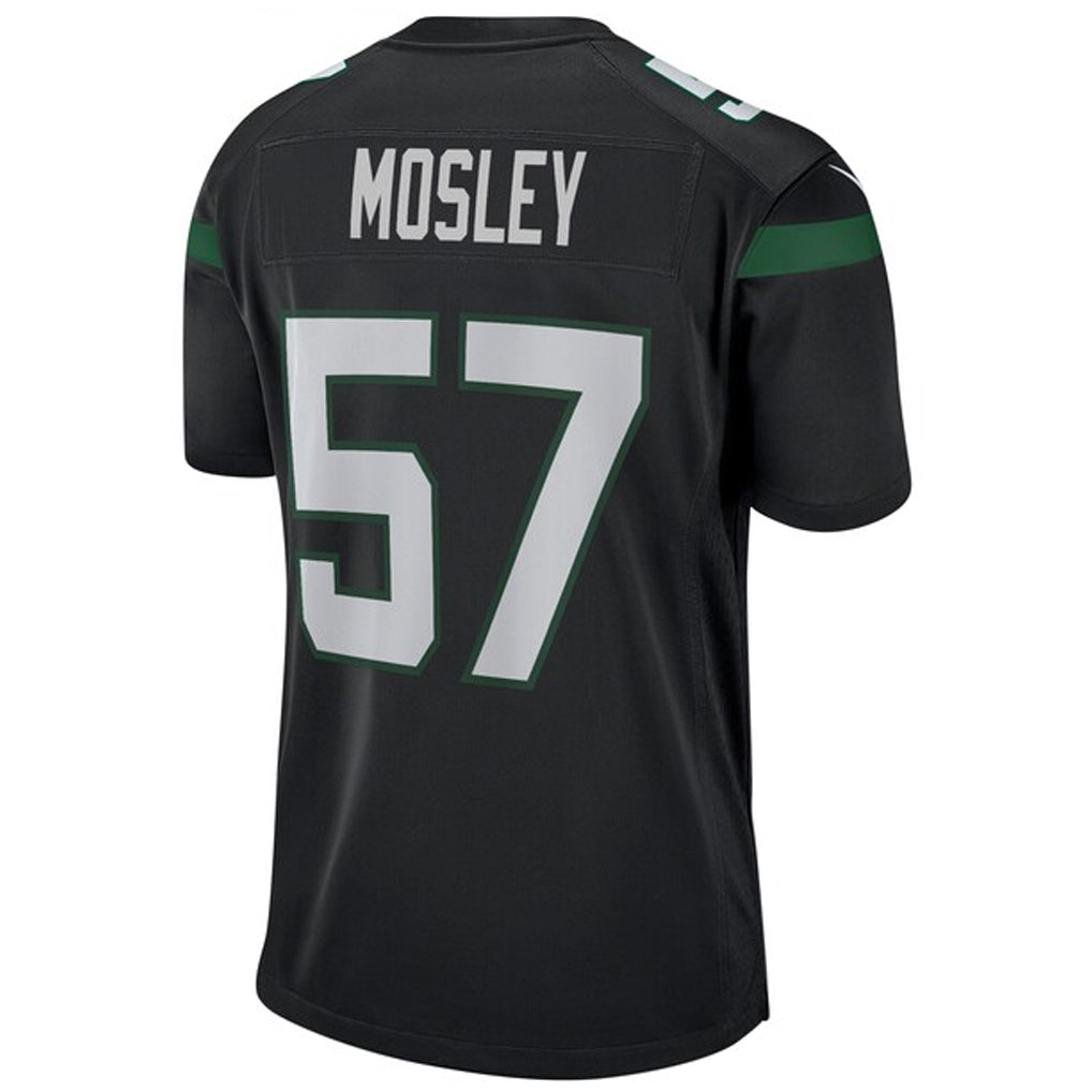 NY.Jets #57 C.J. Mosley Player Black Game Football Jerseys football jersey product view 1