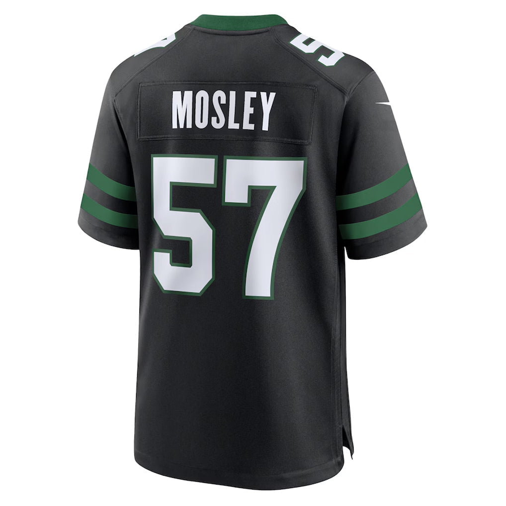 NY.Jets #57 C.J. Mosley Player Black Home Game Football Jerseys football jersey product view 1
