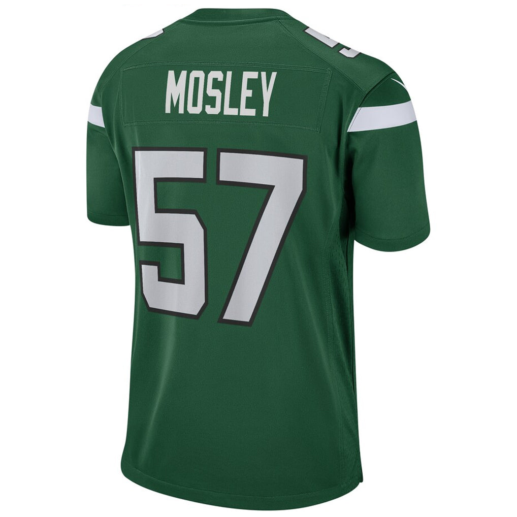 NY.Jets #57 C.J. Mosley Player Green Game Football Jerseys football jersey product view 1