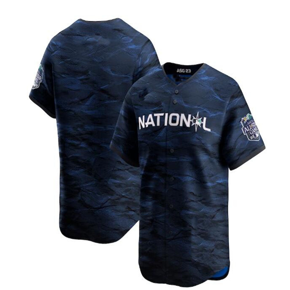 National League 2023 All-Star Game Limited Jersey - Royal Baseball Jerseys baseball jersey product view 1