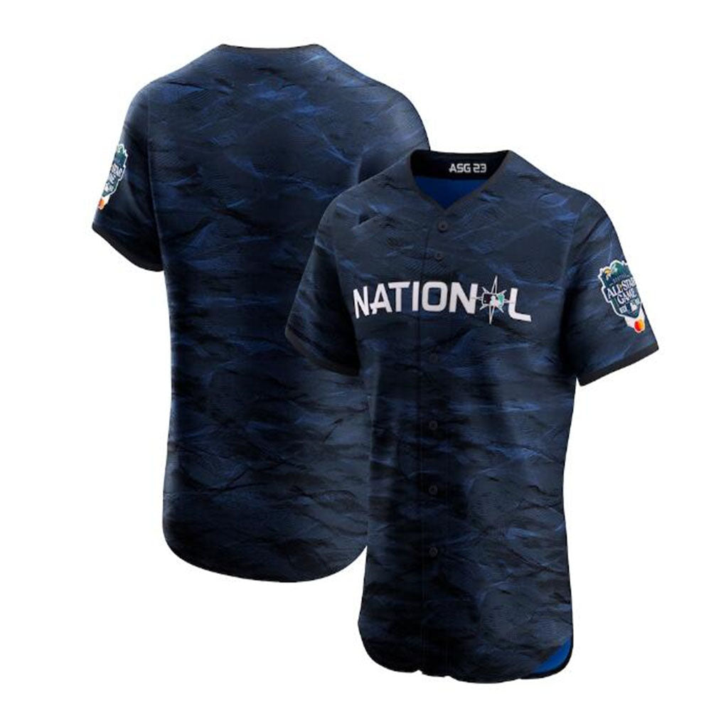 National League 2023 All-Star Game Vapor Premier Elite Jersey - Royal Baseball Jerseys baseball jersey product view 1