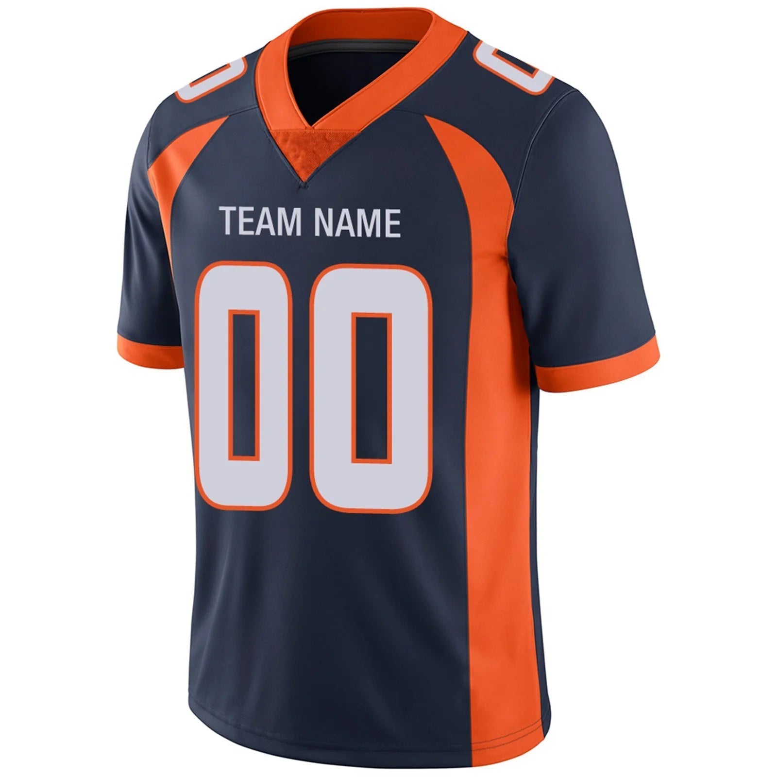 Custom D.Broncos Navy Personalized Design Your Own Name and Number for Men Women Youth Jerseys football jersey product view 3