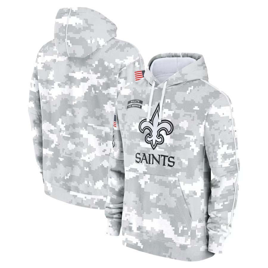 NO.Saints Salute To Service Club Pullover Hoodie Player Game Jersey Stitched American Football Jerseys football jersey product view 1