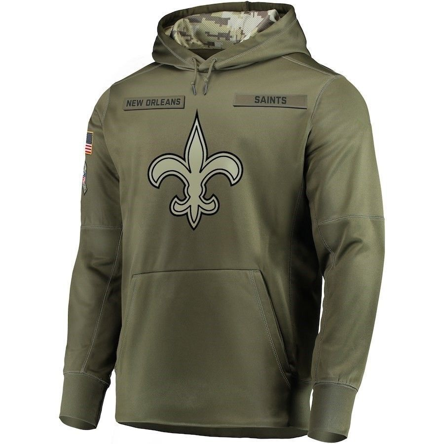 NO.Saints Salute To Service Club Pullover Hoodie Birthday gifts Stitched American Football Jerseys Player Jersey football jersey product view 1