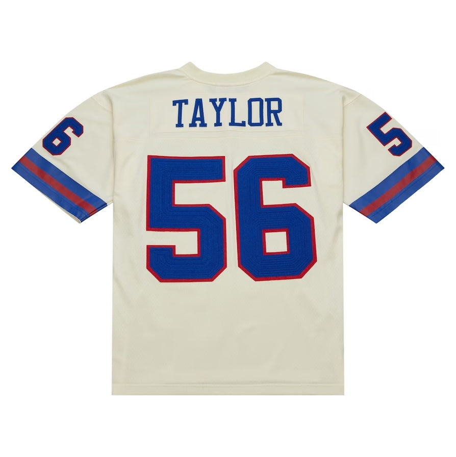 NY.Giants #56 Lawrence Taylor Player Chainstitch Legacy Jersey - Cream Stitched American Football Jerseys football jersey product view 1