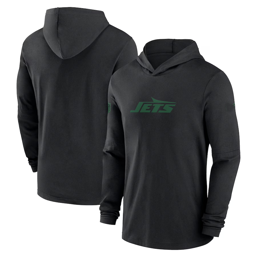 NY.Jets Salute To Service Club Pullover Hoodie Player Jersey Stitched American Football Jerseys football jersey product view 1