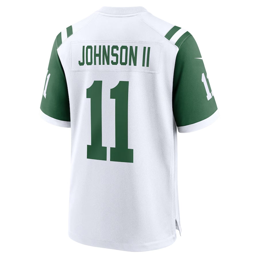 NY.Jets #11 Jermaine Johnson II Classic Game Player Jersey - White American Football Jerseys football jersey product view 1